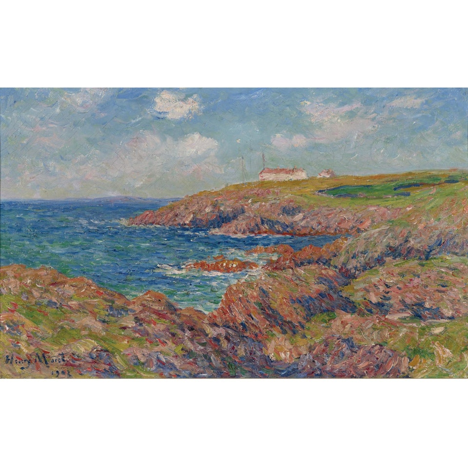 Le Sémaphore, Côte De Bretagne by Henry Moret