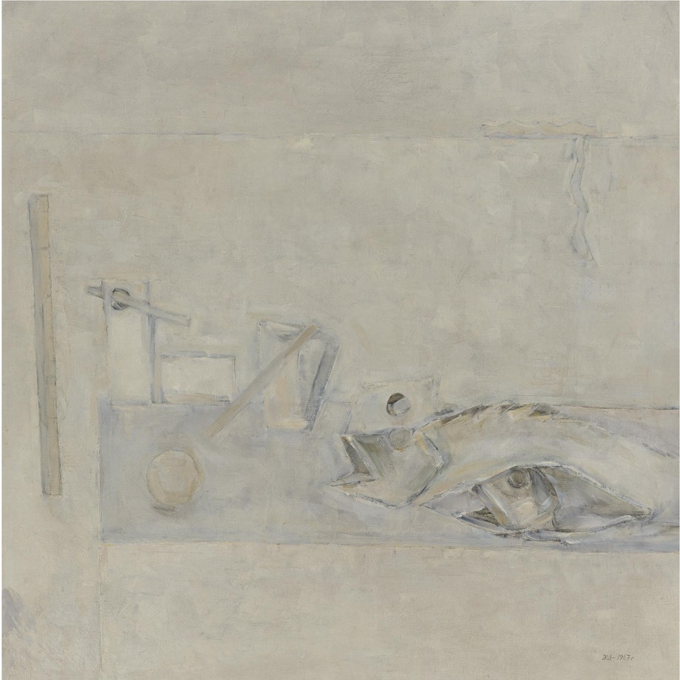 Composition With Fish by Edward Steinberg