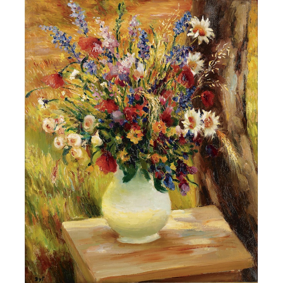 Vase De Fleurs Des Champs by Marcel Dyf