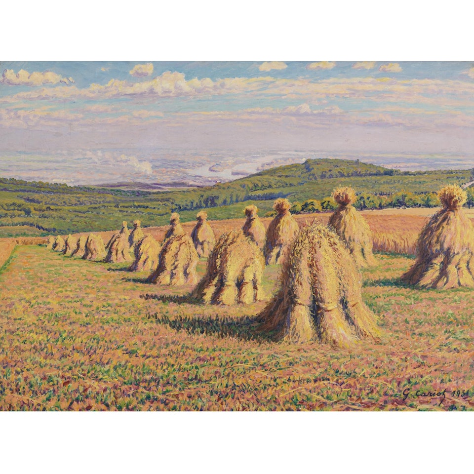 Les Meules by Gustave Cariot