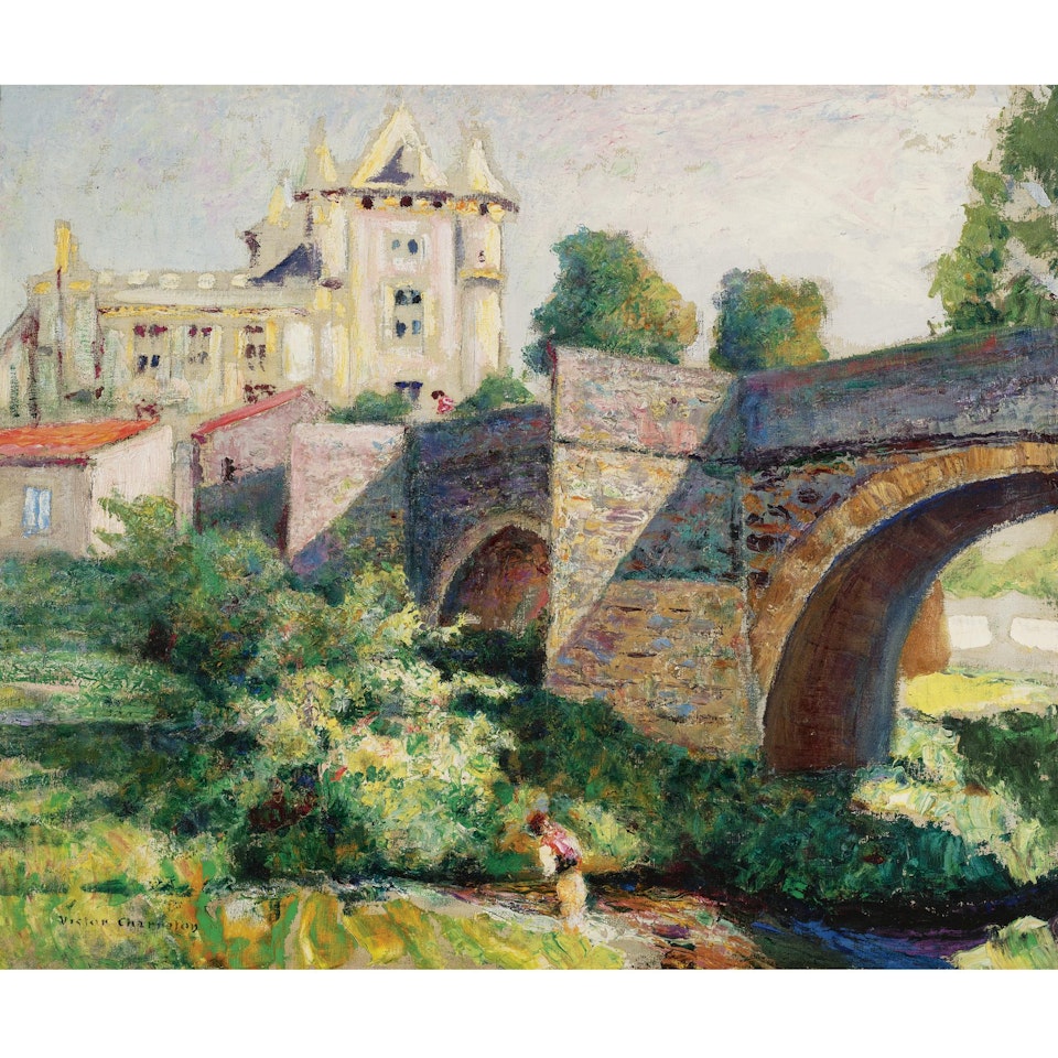 Le Château De Murol by Victor Charreton