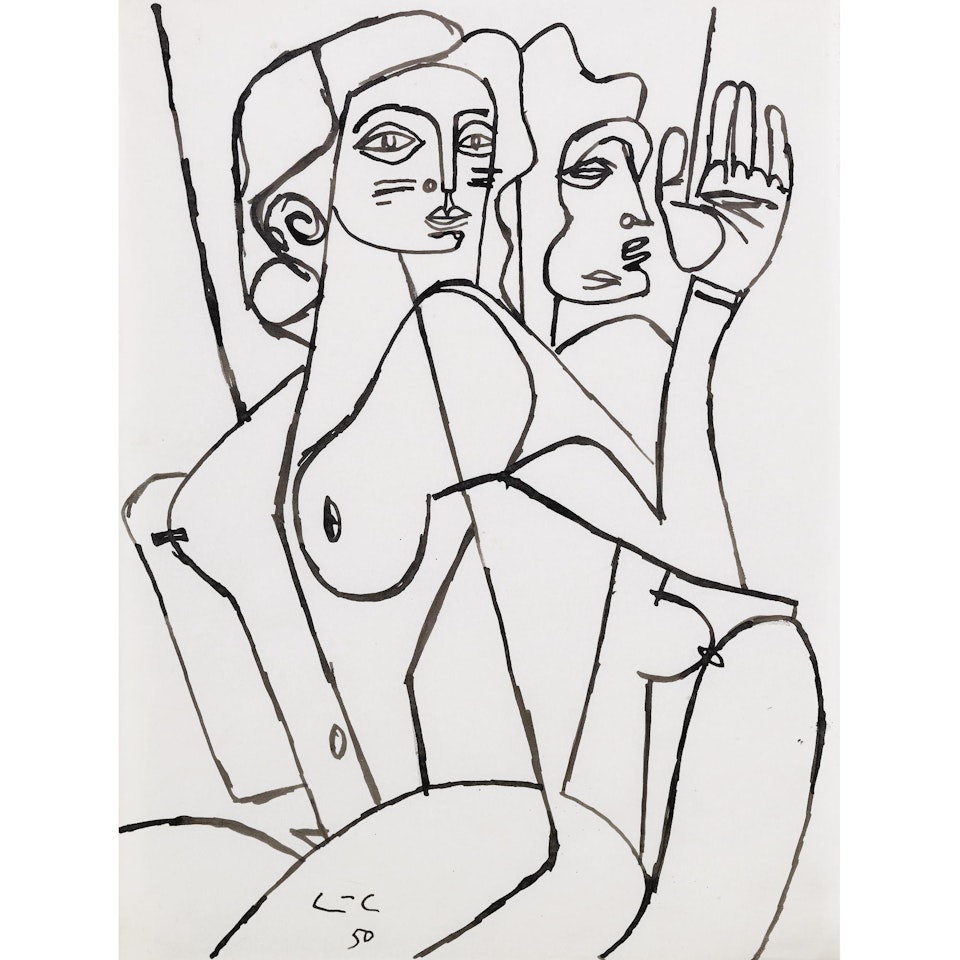 Deux Jeunes Femmes by Le Corbusier