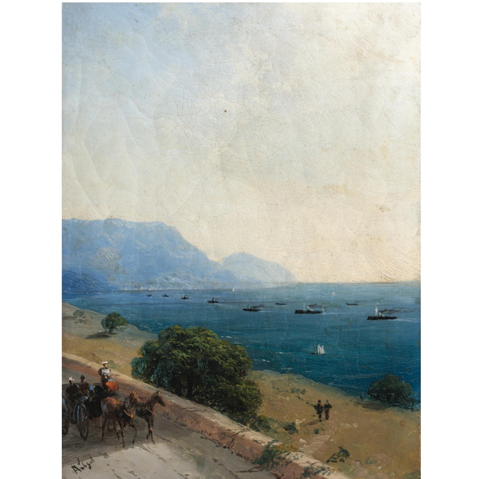 Black Sea Fleet by Ivan Konstantinovich Aivazovsky