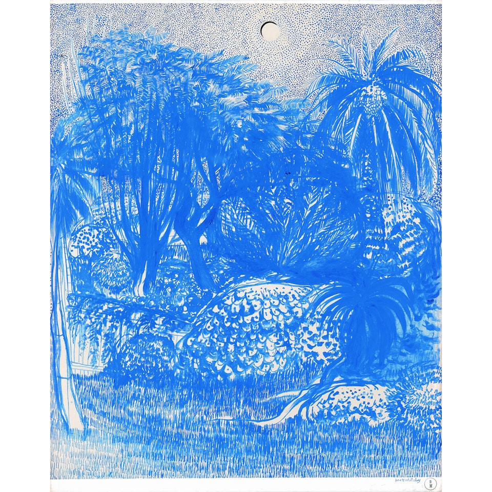 Staring At The Garden After Looking At The Sun For A Minute by Brett Whiteley