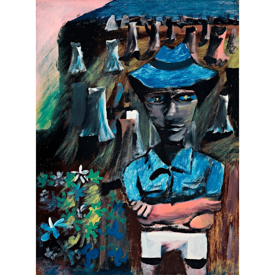 Myself When Young by Charles Blackman