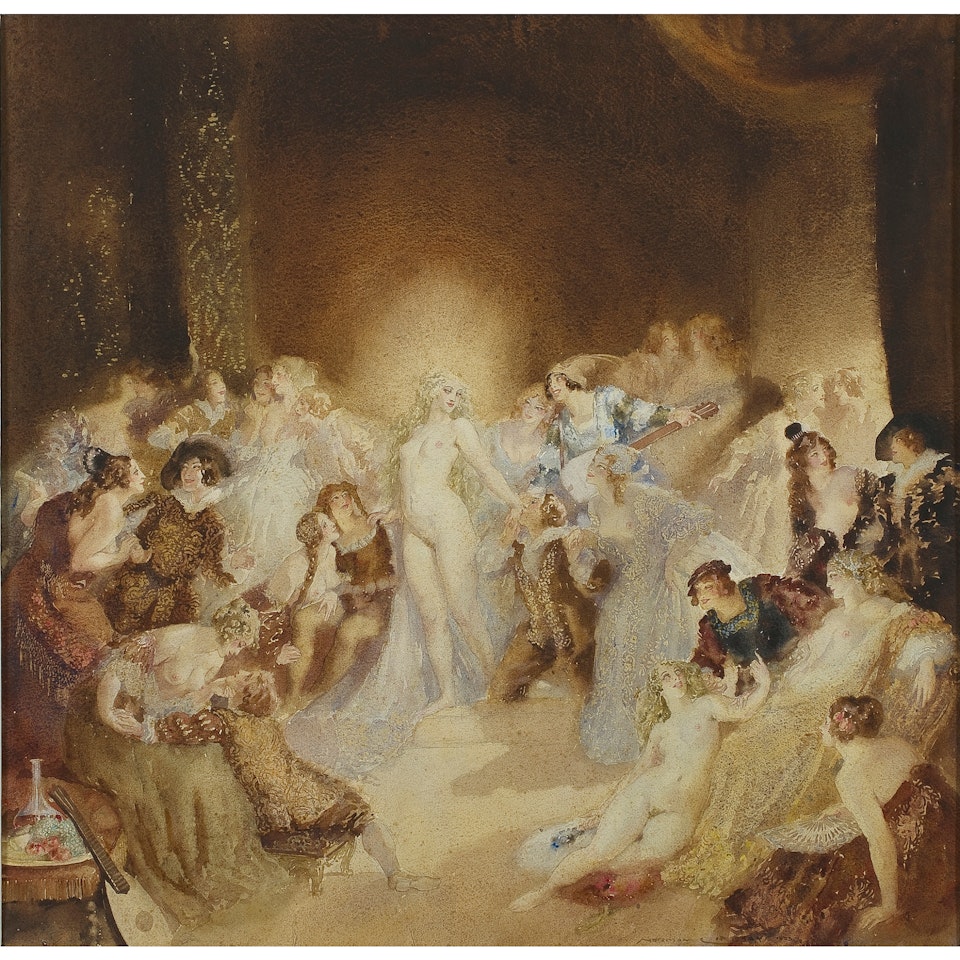 Life In A Temple by Norman Alfred Williams Lindsay