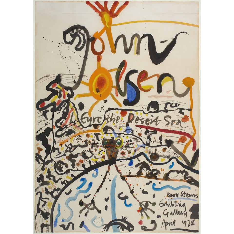 Lake Eyre, The Desert Sea by John Olsen