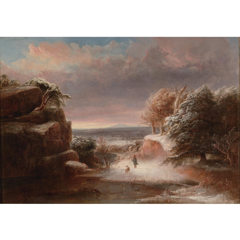 A Hunter With His Dog by Thomas Doughty