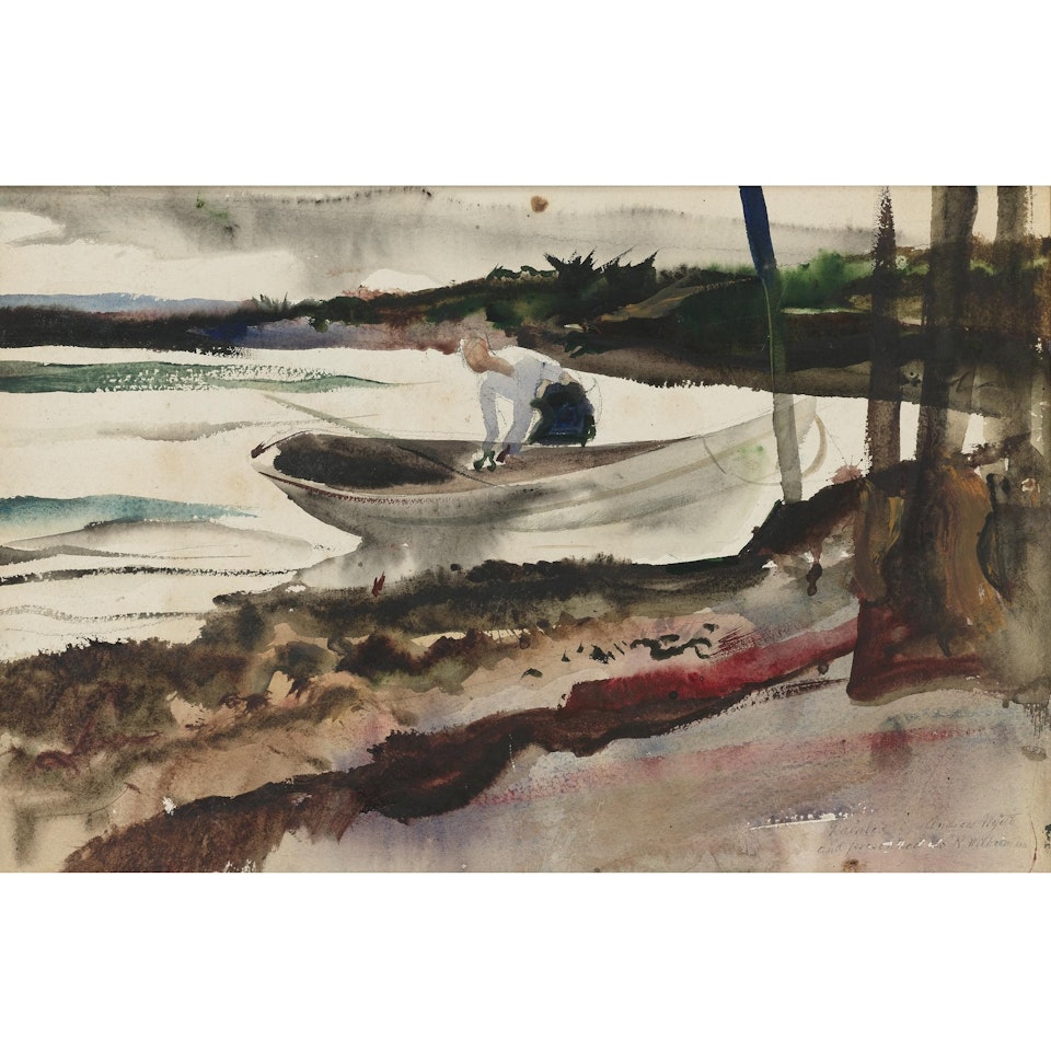 The Fisherman by Andrew Wyeth
