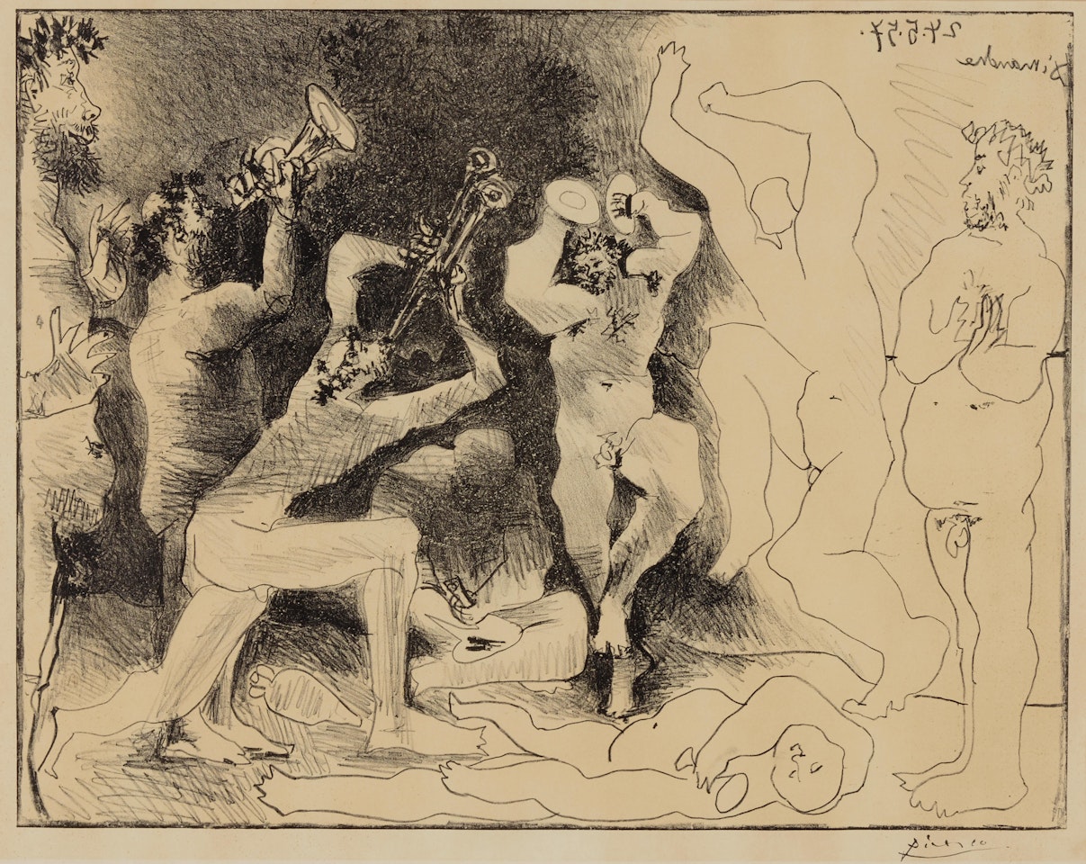 La Danse des Faunes by Pablo Picasso