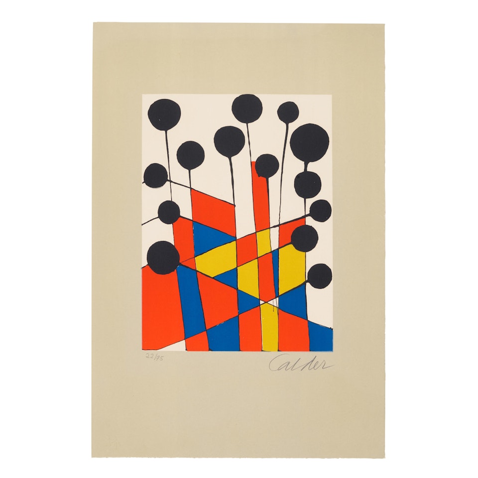 The Flower Garden by Alexander Calder