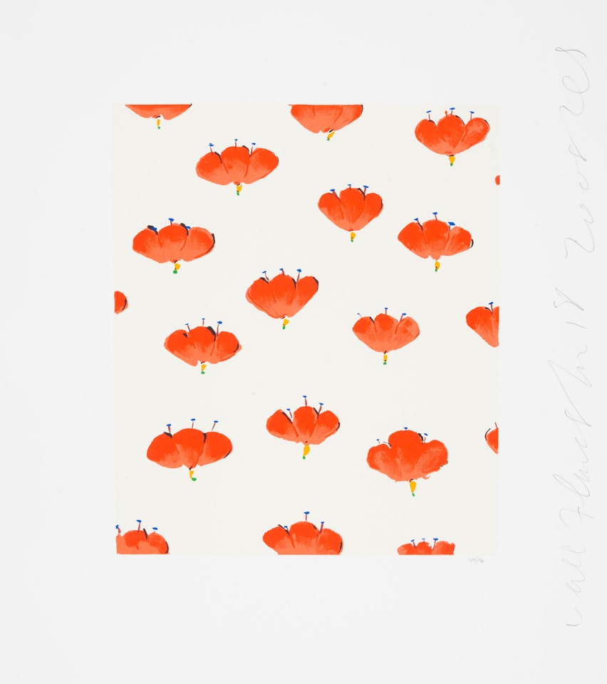 Wallflower 21, from Wallflowers Suite by Donald Sultan