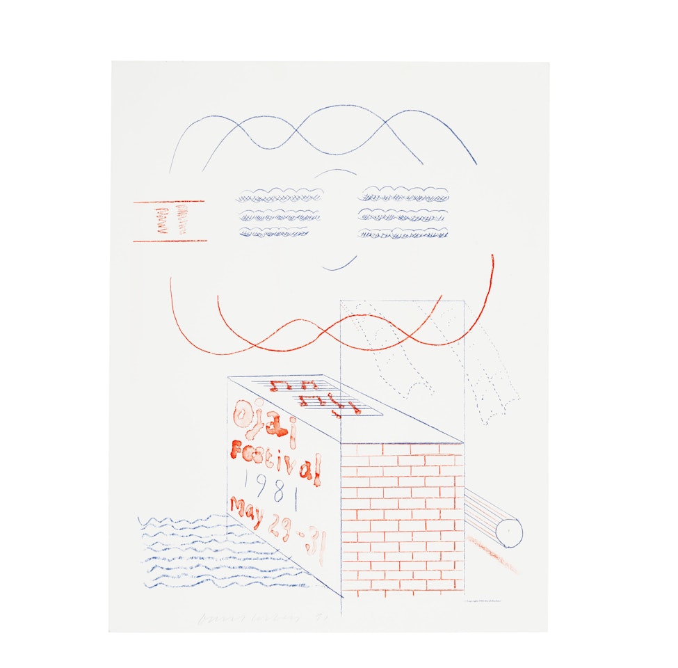 Ojai Festival by David Hockney