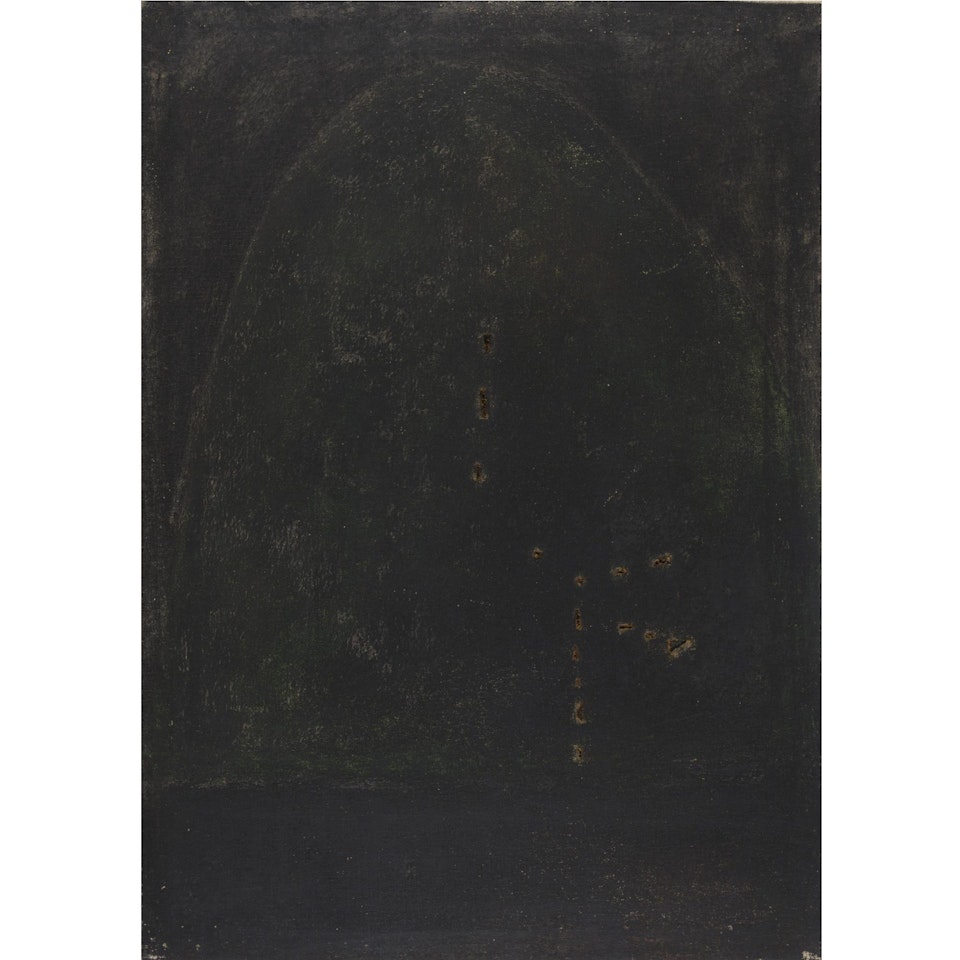 Spatial concept by Lucio Fontana