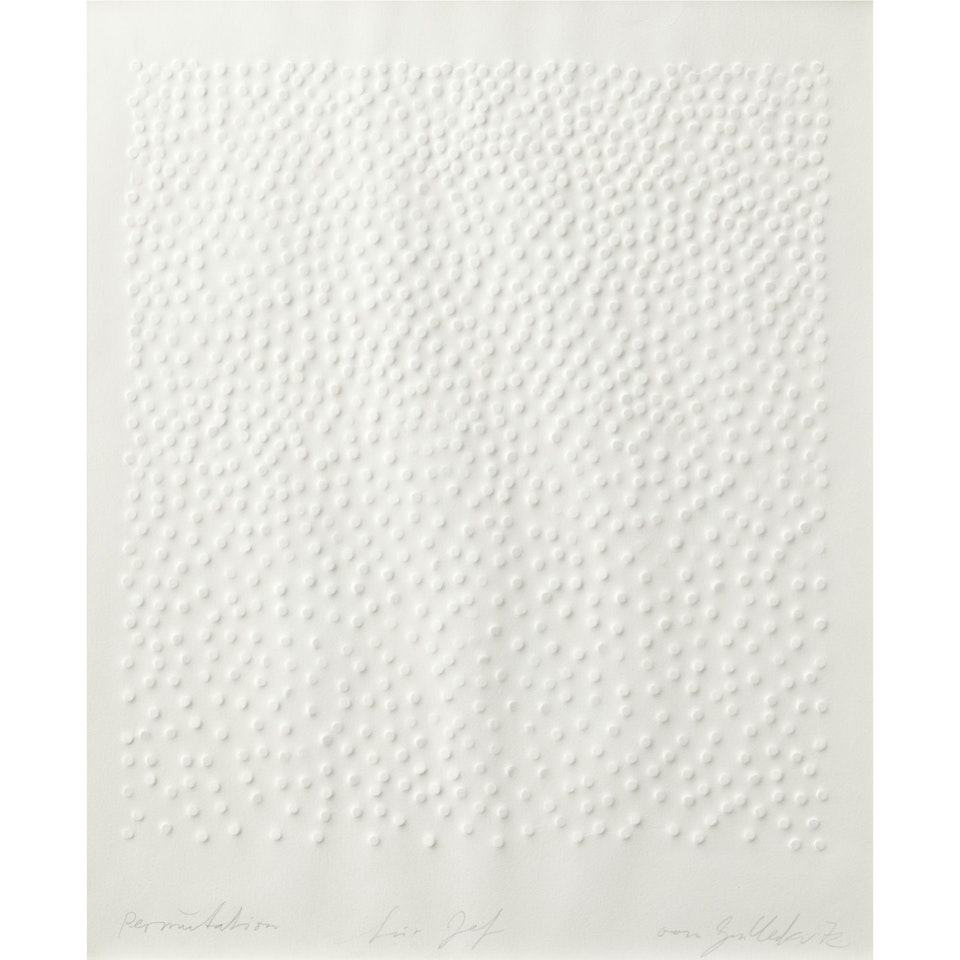 Permutation by Günther Uecker