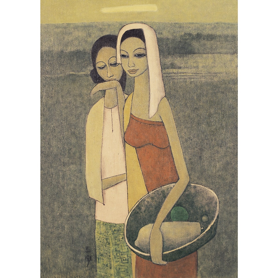 Sisters by Cheong Soo Pieng