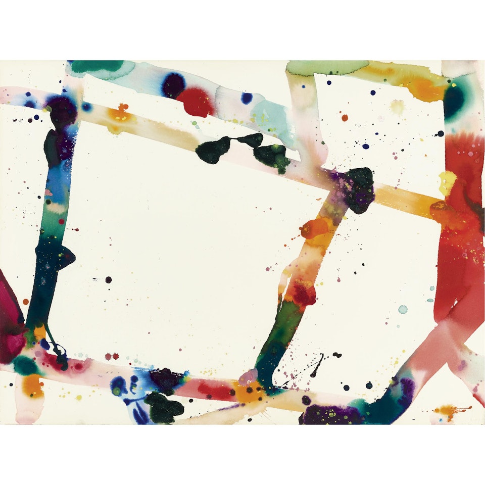 Untitled by Sam Francis