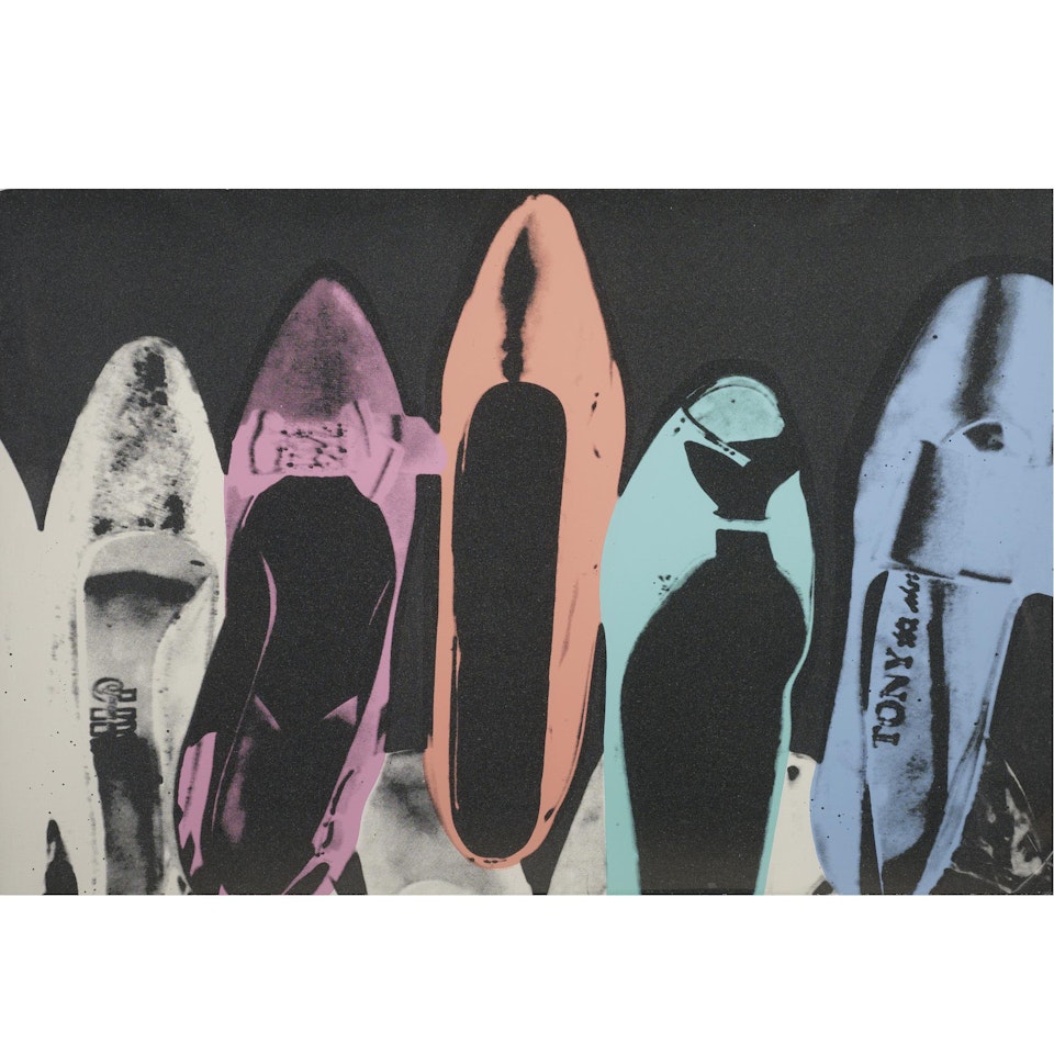 Untitled (Diamond Dust Shoes) by Andy Warhol