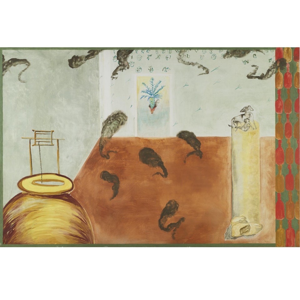 Smoke In The Room by Francesco Clemente