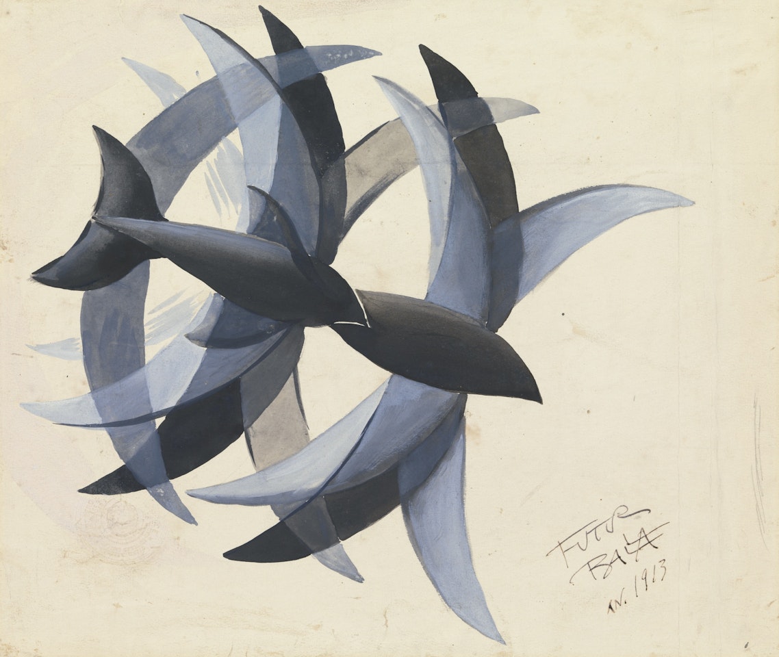 VOLO DI RONDINI by Giacomo Balla