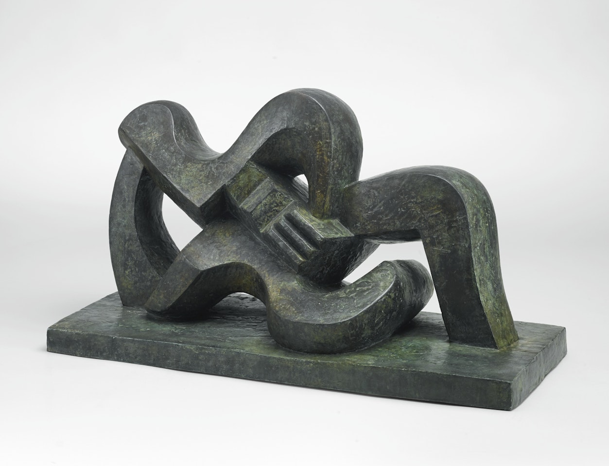 FEMME COUCHÉE À LA GUITARE by Jacques Lipchitz