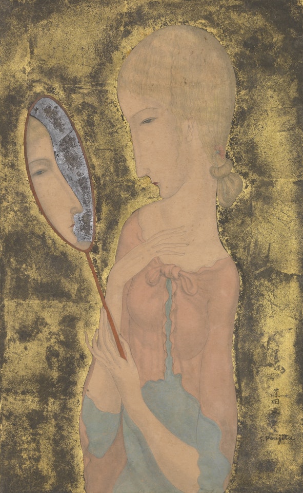 LA FEMME AU MIROIR by Leonard Tsuguharu Foujita