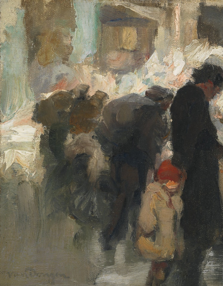 SCÈNE DE RUE by Kees van Dongen
