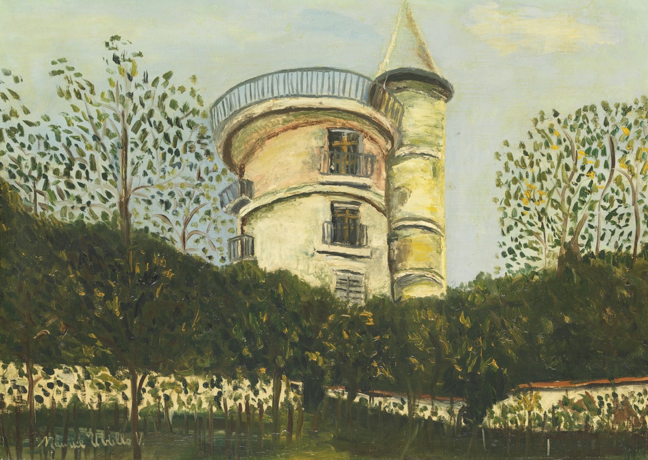 LE MOULIN D'ORGEMONT À ARGENTEUIL (VAL D’OISE) by Maurice Utrillo