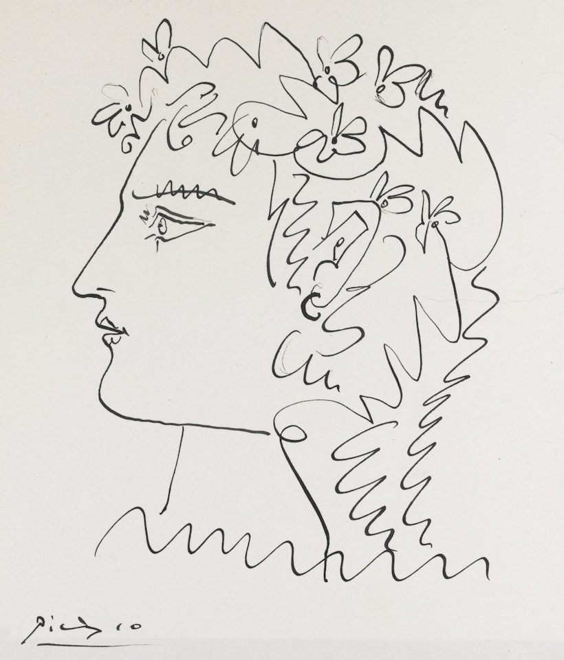 PROFIL DE FEMME by Pablo Picasso