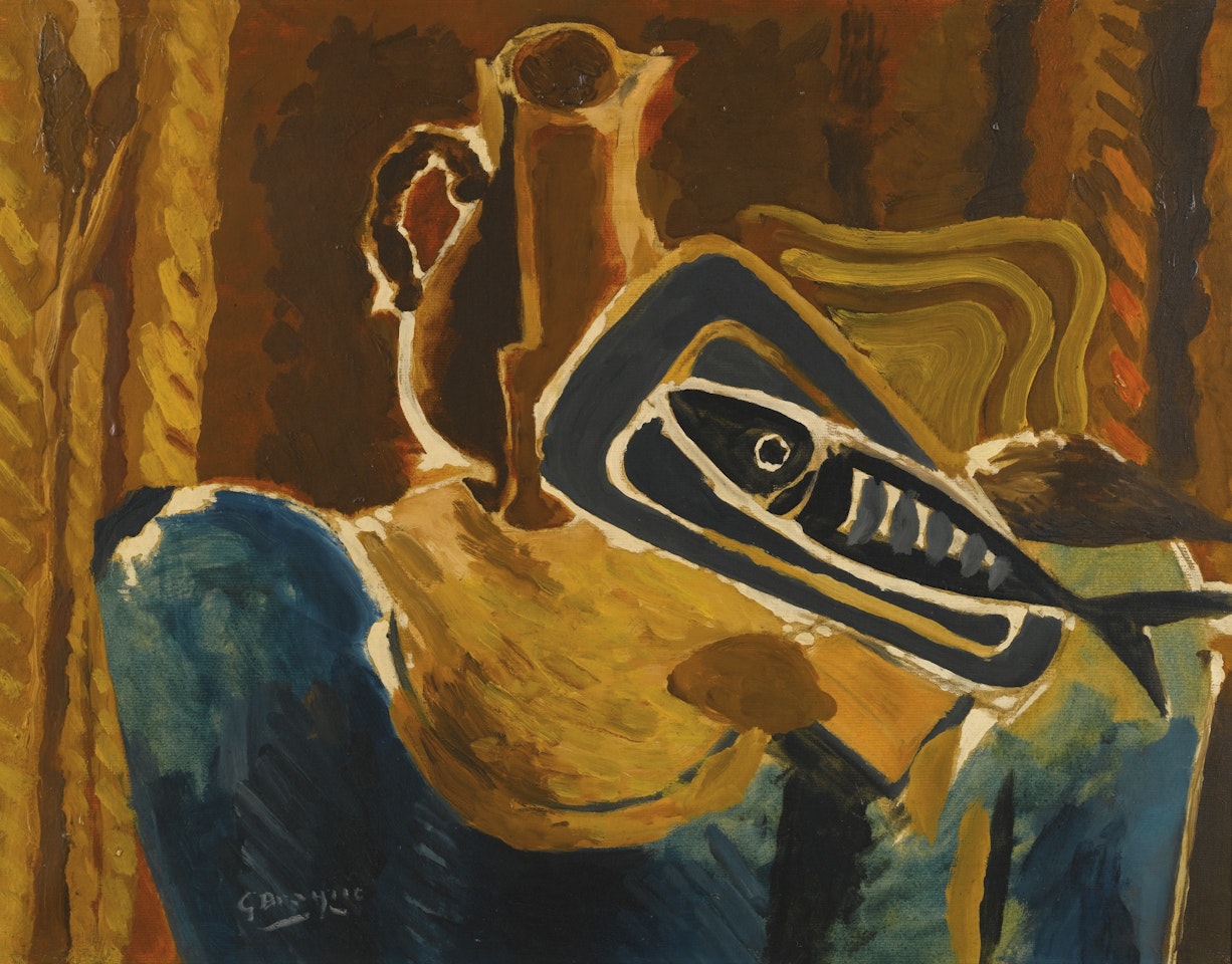 PICHET ET POISSON by Georges Braque