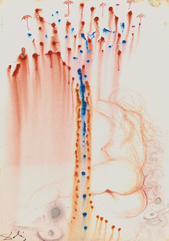 SANS TITRE (DÉESSE DE LA PLUIE) by Salvador Dali