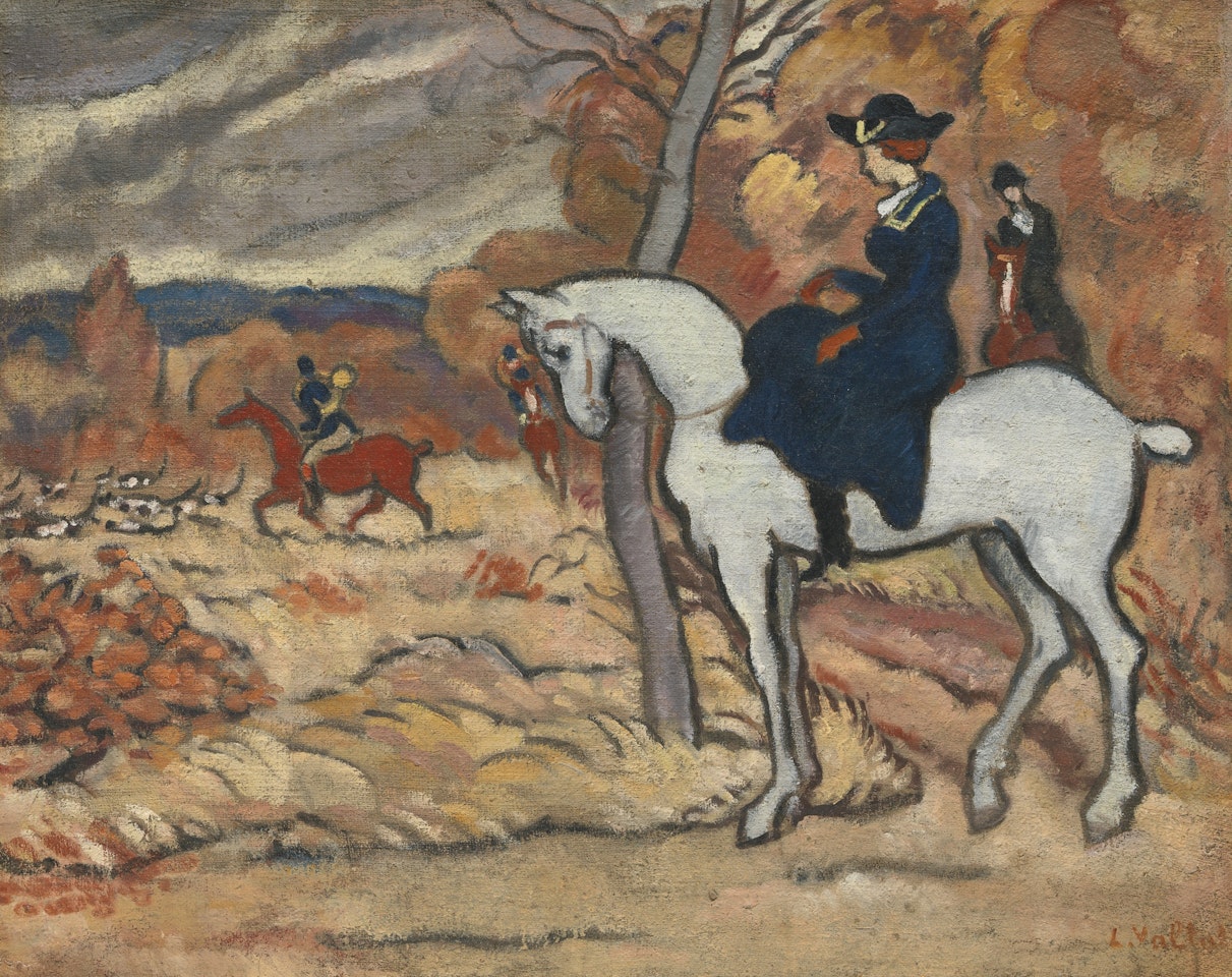LA CHASSE À COURRE by Louis Valtat