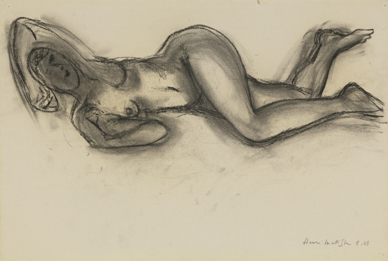 NU ALLONGÉ by Henri Matisse
