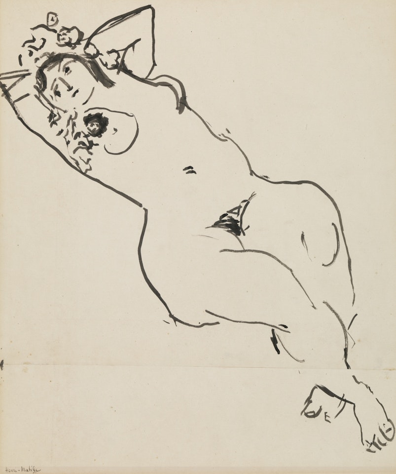 JEUNE FEMME NUE ALLONGÉE by Henri Matisse