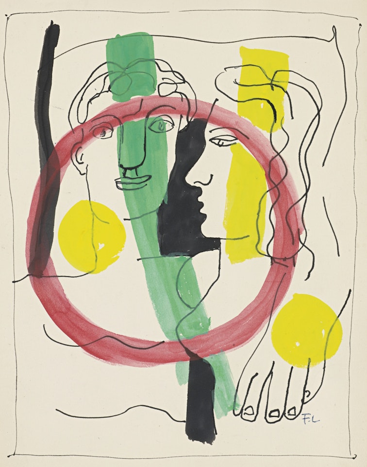 L'AMOUR NOUS ANNULE by Fernand Leger