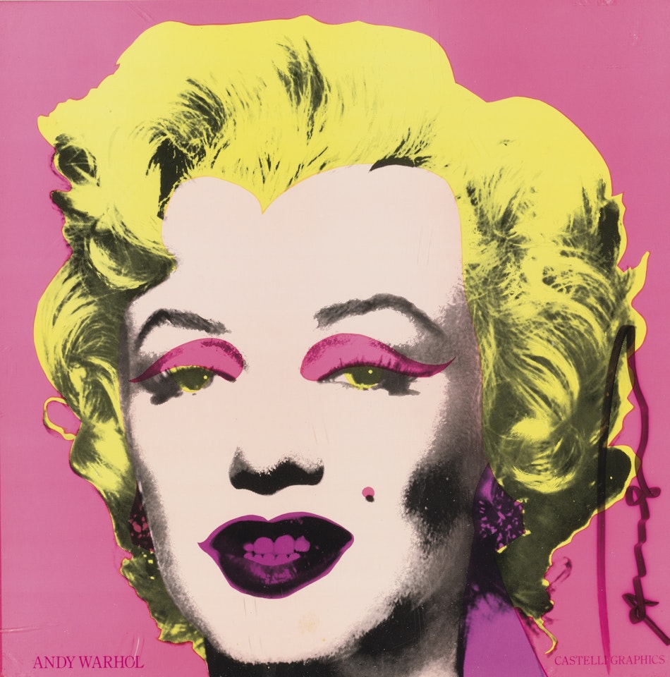 MARILYN (ANNOUNCEMENT) (NOT IN F. & S.) by Andy Warhol