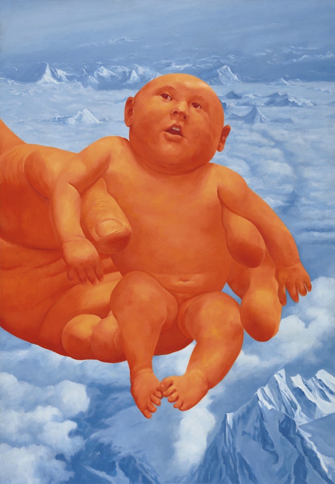 2002.4.10 by Fang Lijun