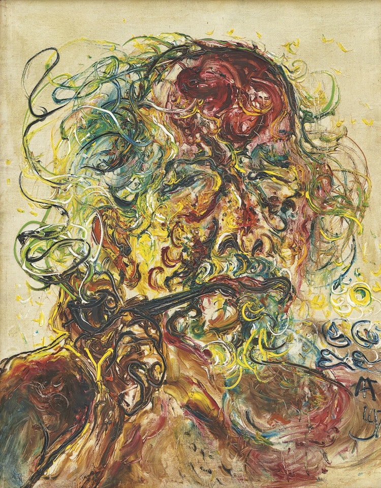 SELF PORTRAIT by Affandi