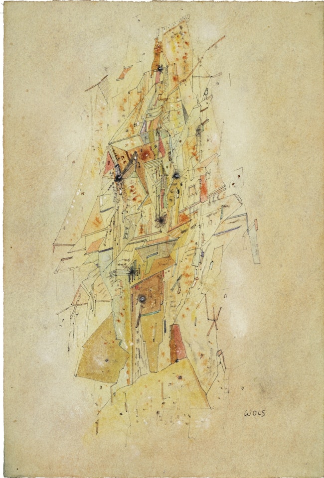 COMPOSITION S18 by Wols (Alfred Otto Wolfgang Schulze)