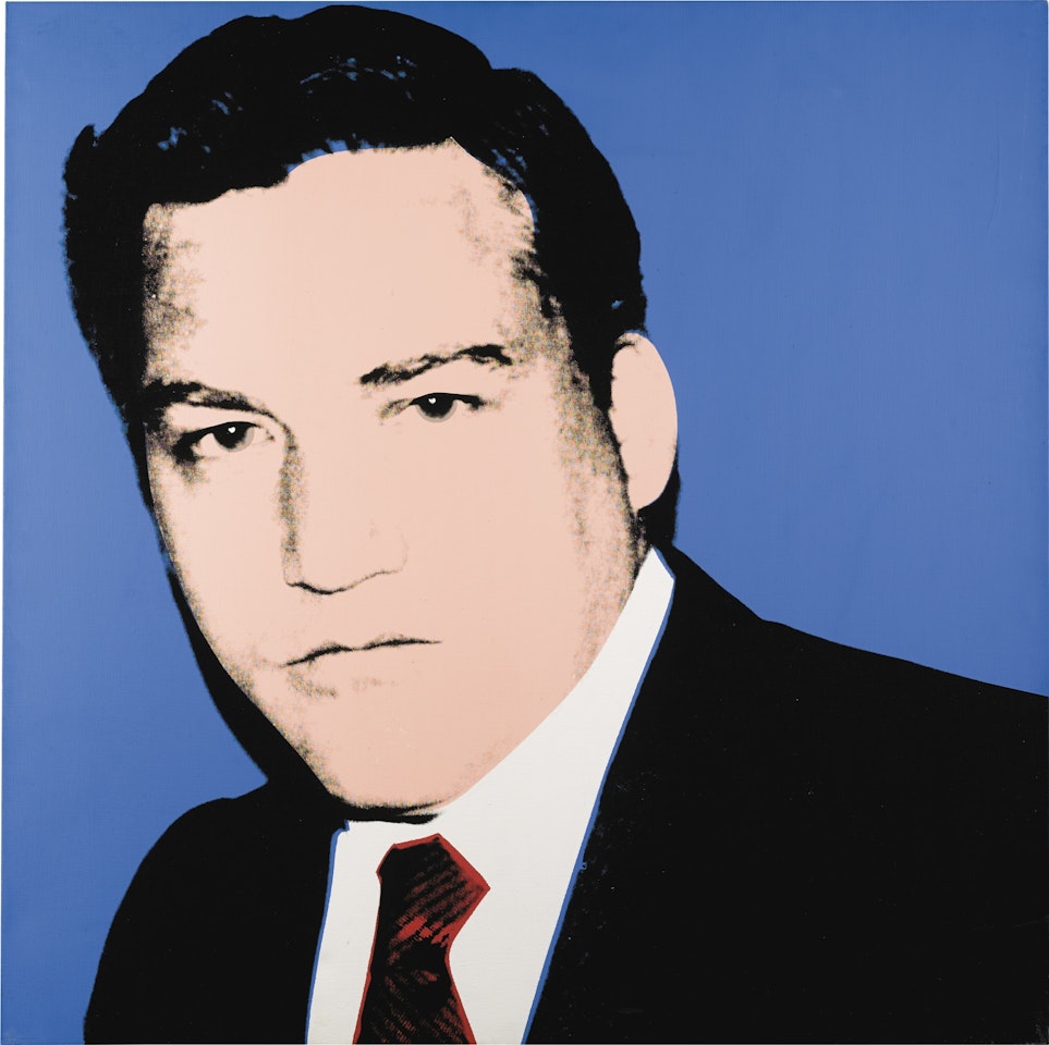 PORTRAIT OF CONRAD BLACK by Andy Warhol