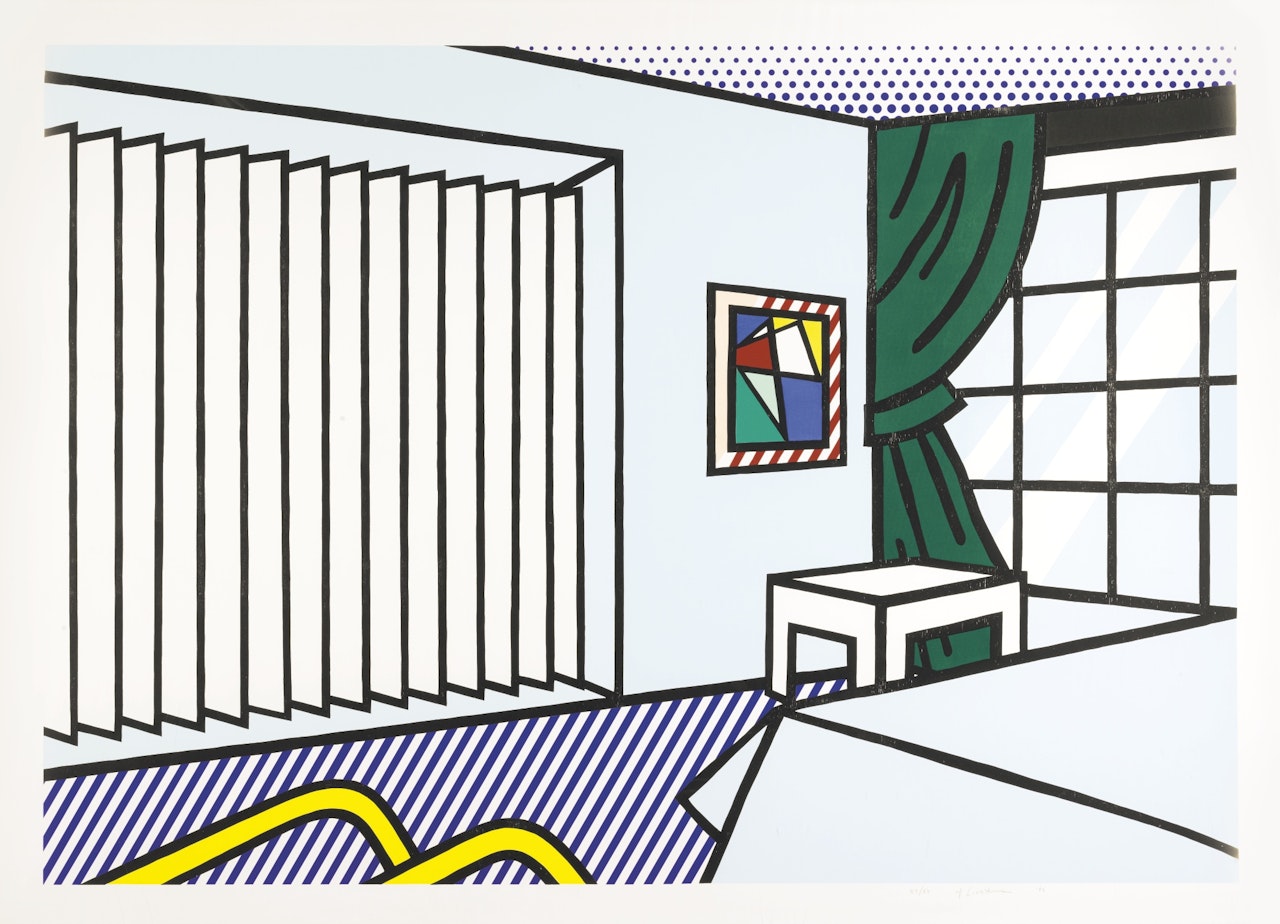 BEDROOM by Roy Lichtenstein