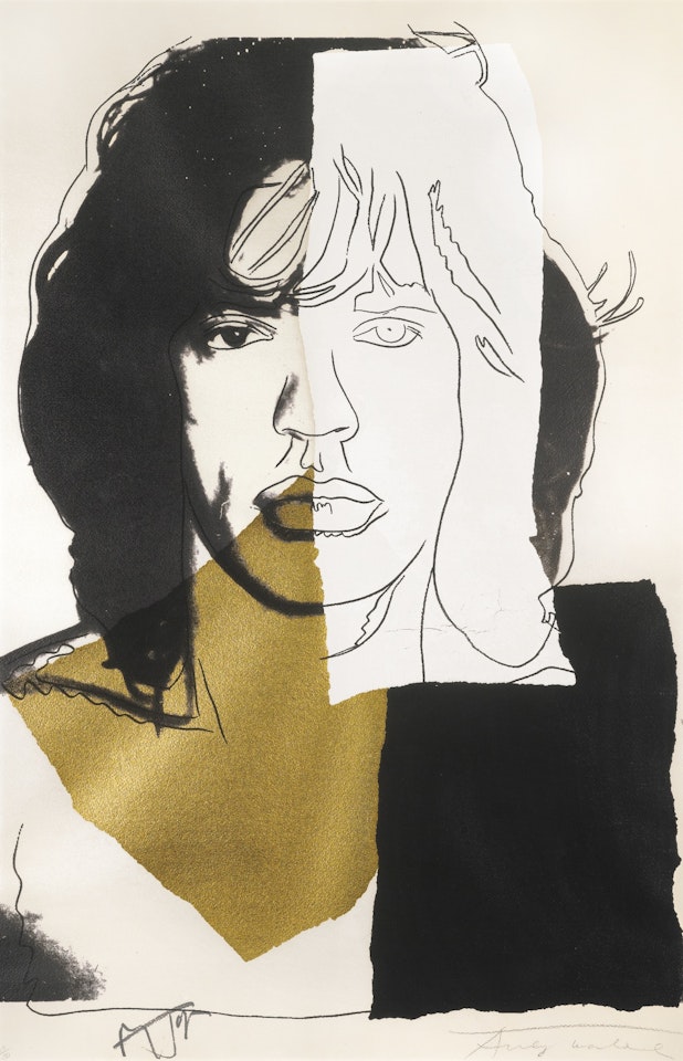 MICK JAGGER (F. & S. II.146) by Andy Warhol