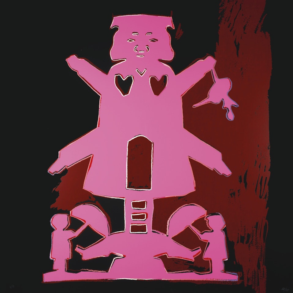 HANS CHRISTIAN ANDERSEN (F. & S. II.395-397) by Andy Warhol