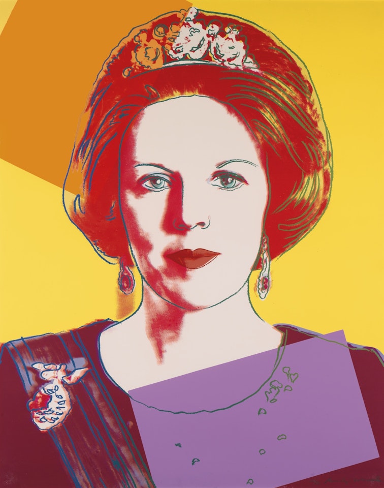 QUEEN BEATRIX (F. & S. II.338) by Andy Warhol