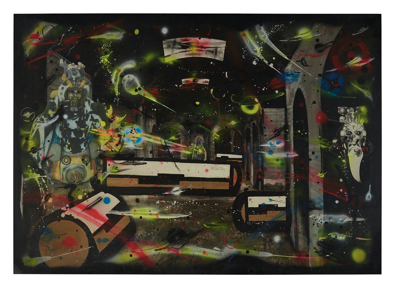 REFRIGERATOR: B.C. 1046.5 GALACTICS VATICANS RESERVE SOUTHERN DISTRICT FIRST QUADRANT GALACTICS HEAVENS AND HELLS by Rammellzee