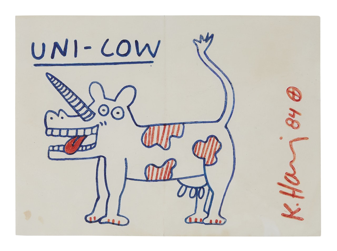 UNI-COW by Keith Haring