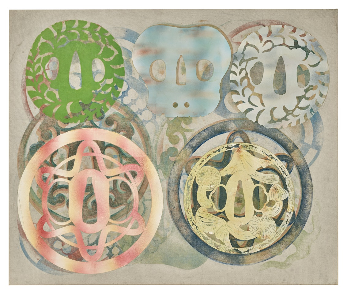 TSUBA STUDY by Philip Taaffe
