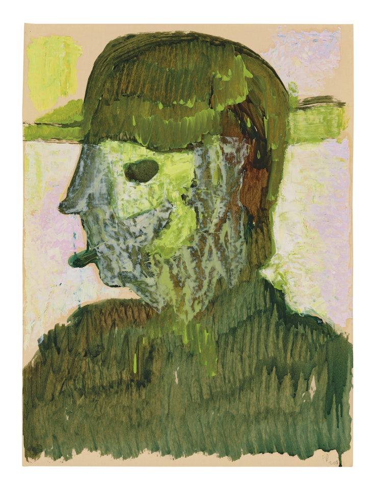 Hockey Head by Peter Doig