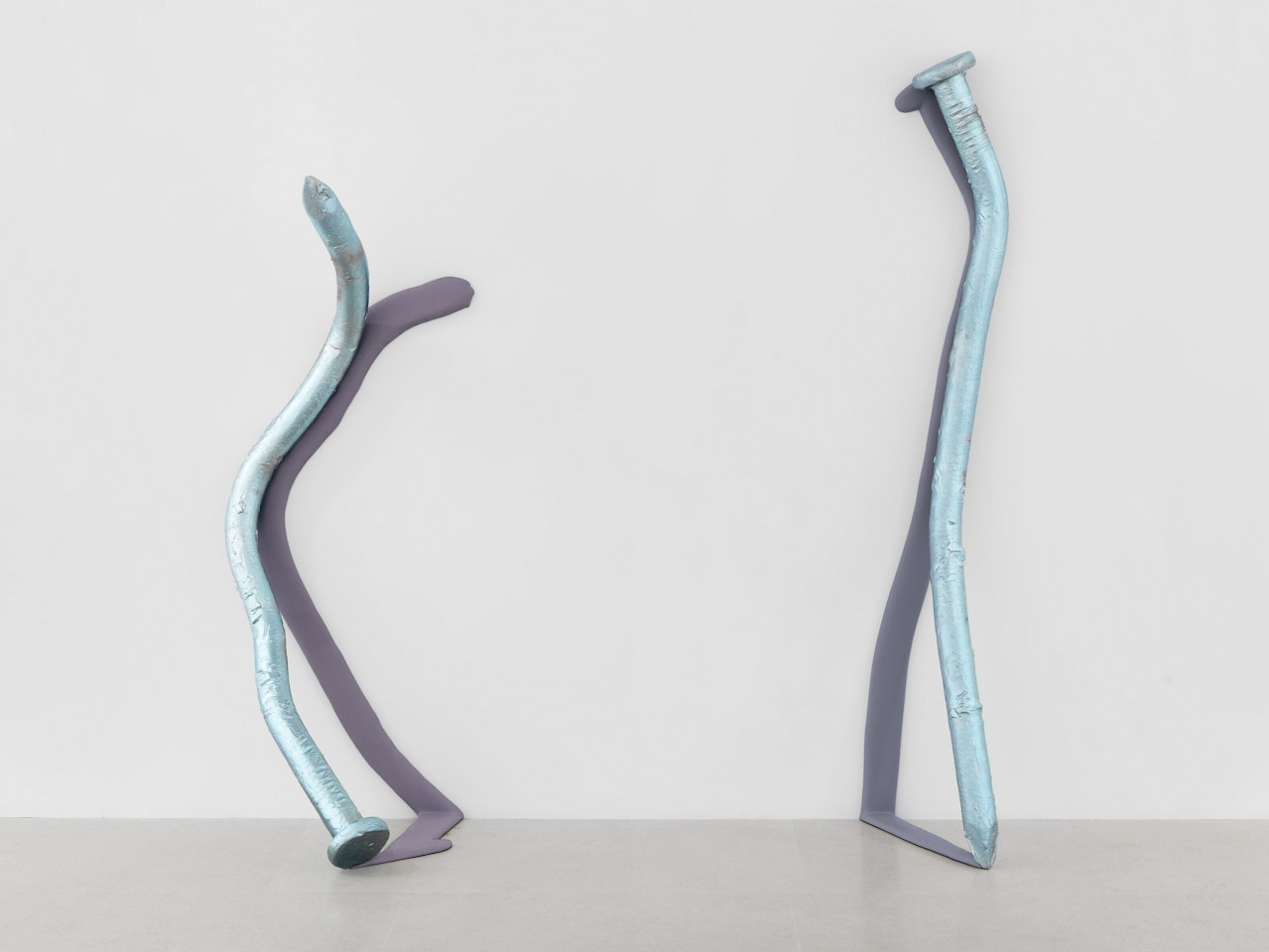 Nail Duo by Urs Fischer