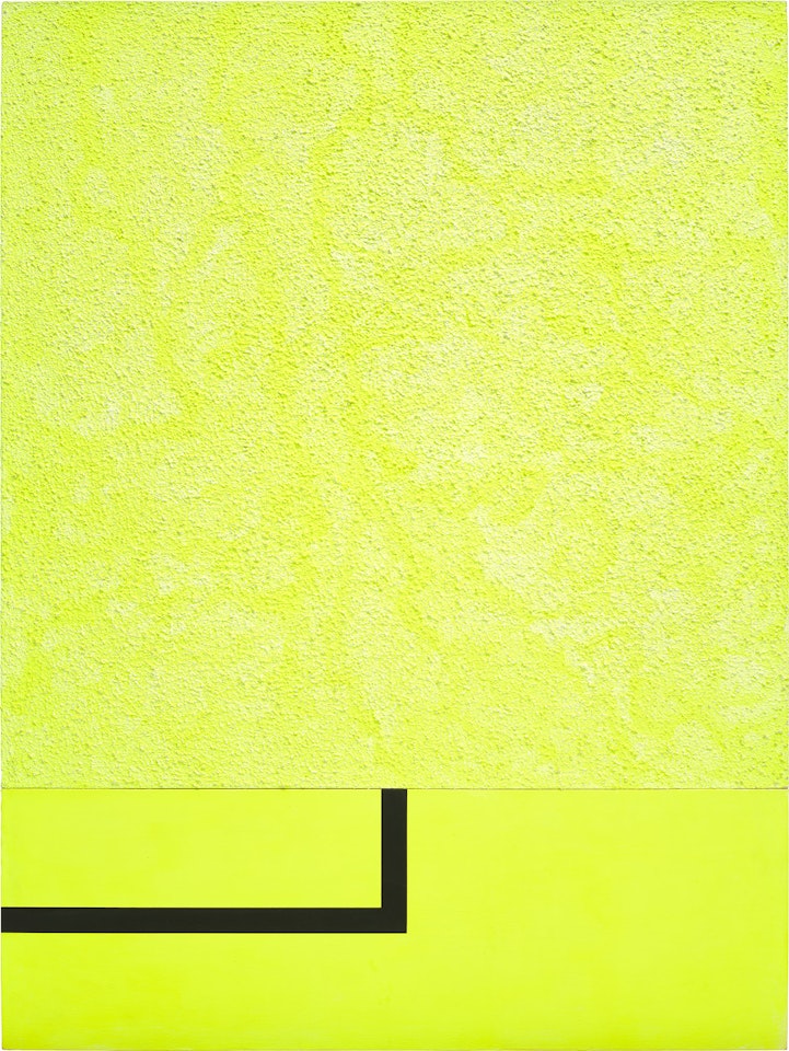 Yellow Cell With Conduit by Peter Halley